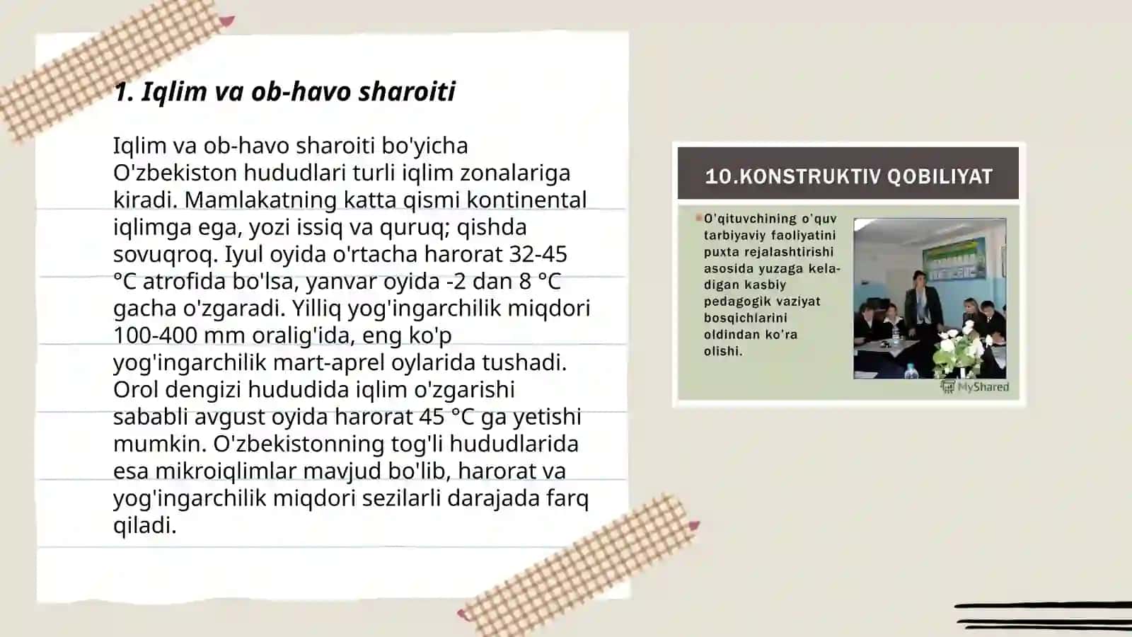 Iqlim va ob-havo sharoiti 3