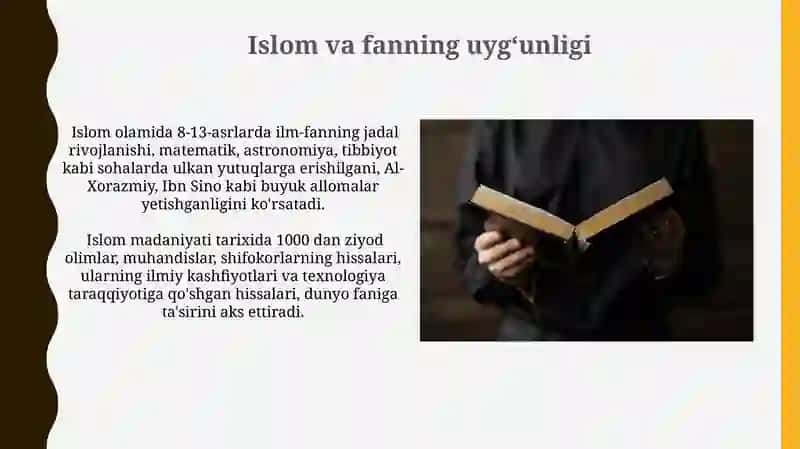 Islom ma'rifat dini 3