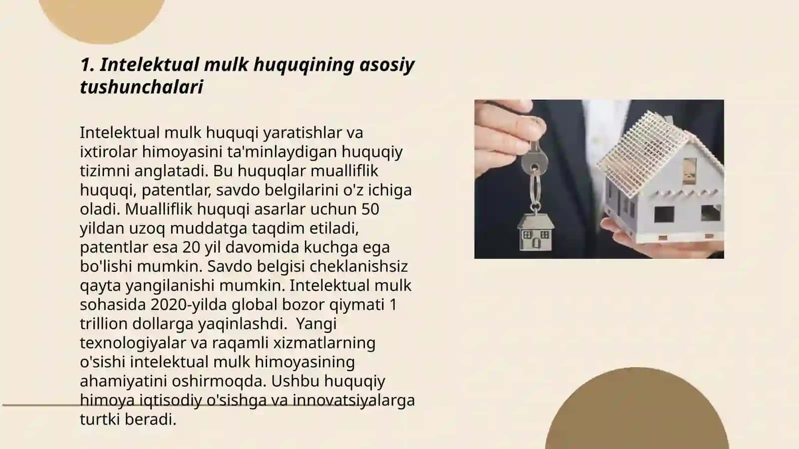 Intelektual mulk huquqi 3