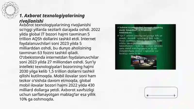 Axborot texnologiyalarining rivojlanishi 3