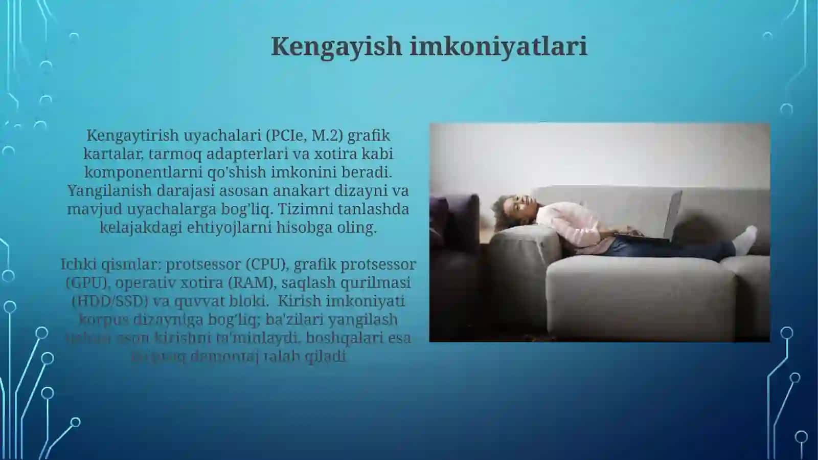 Ichki qismlar 3