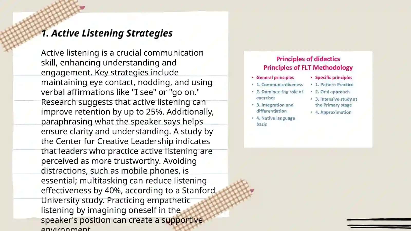 Principles of teaching listening 3