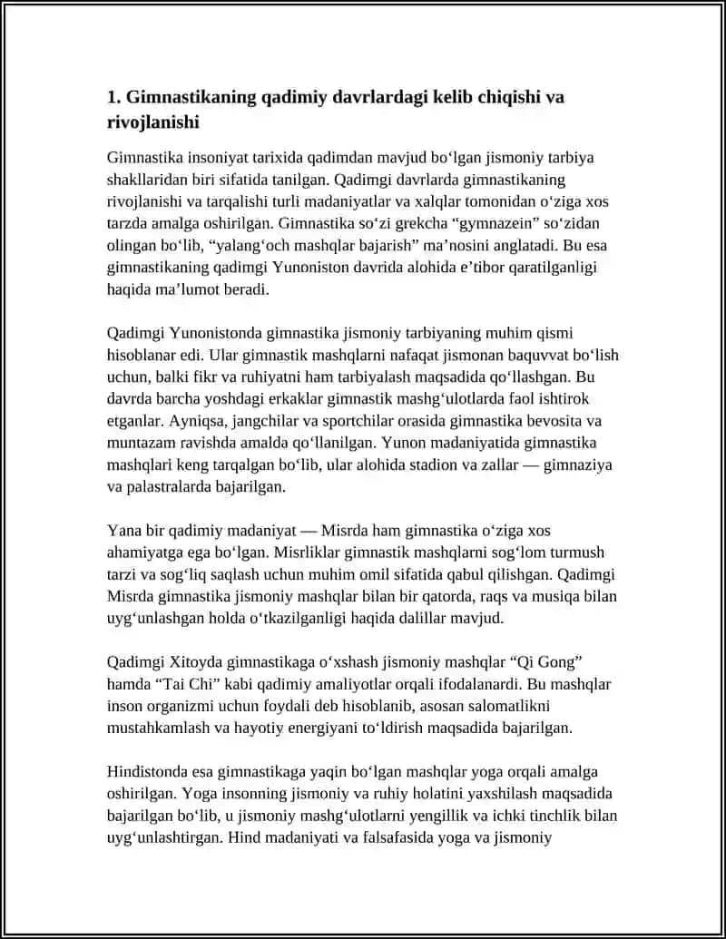GIMNASTIKA TARIXI VA RIVOJLANISH TENDENSIYALARI 3