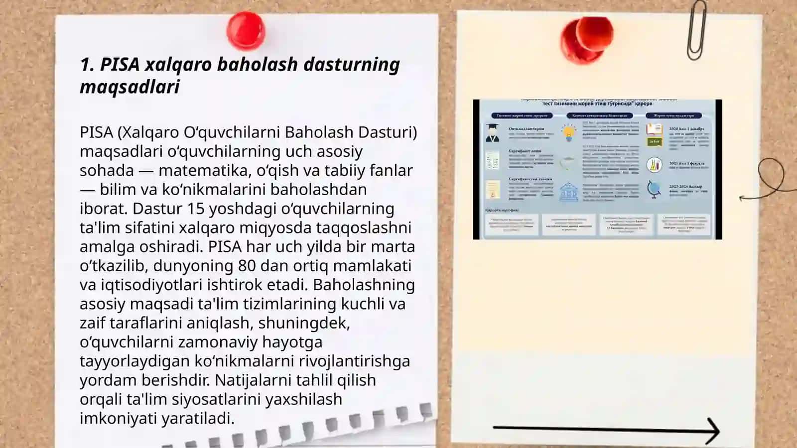 Pisa xalqaro baholash dasturi 3