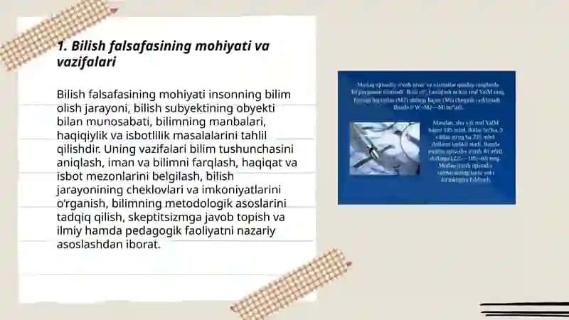 Bilish falsafasi 3