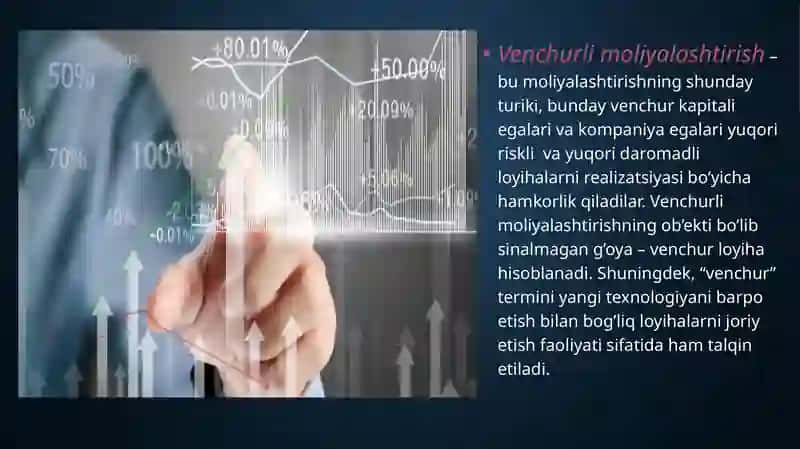 Yuqori riskli (venchurli) investitsiyalarni moliyalashtirish 3
