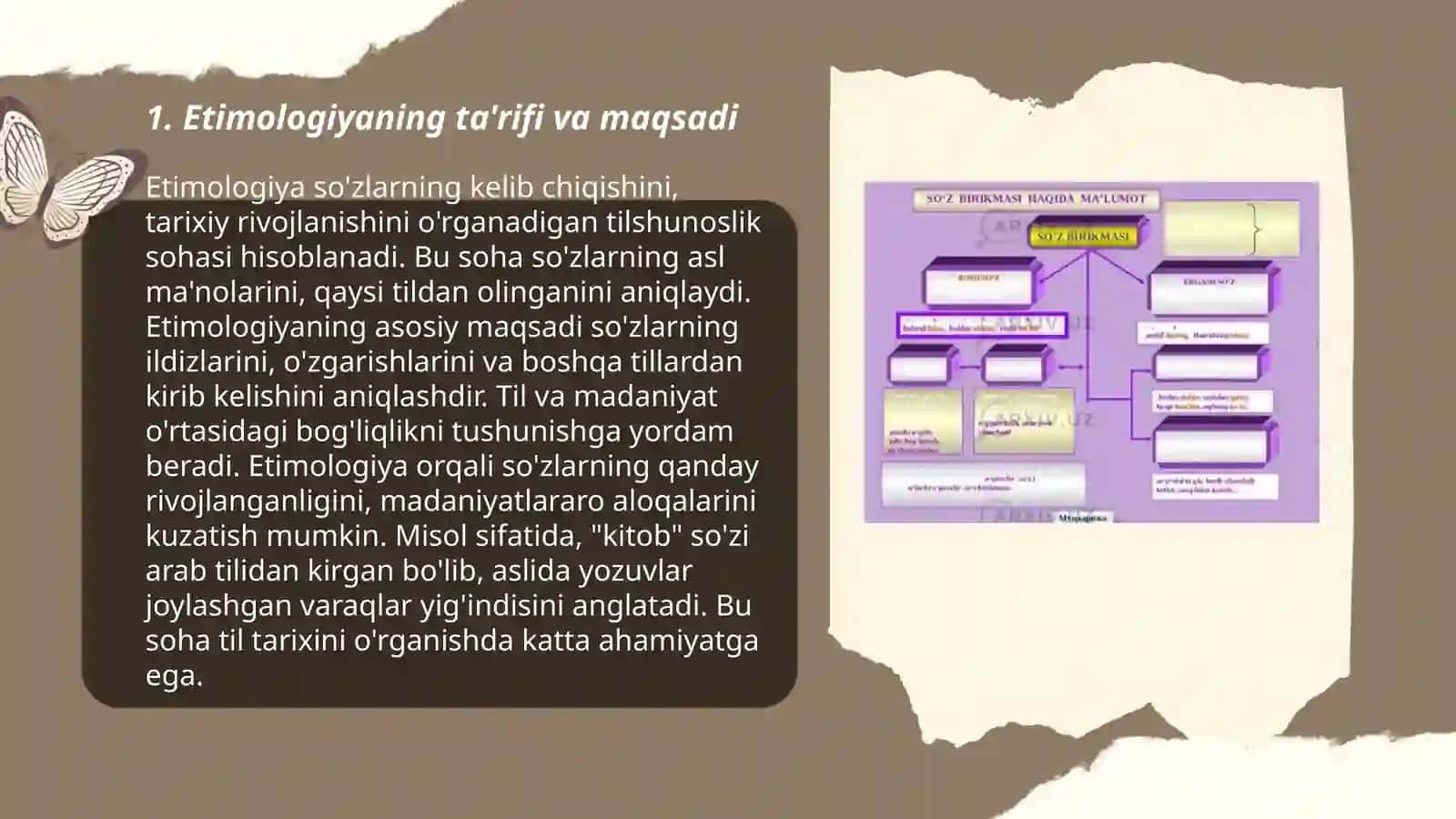 Etimologiya tilshunoslikning juda qadimiy sohasi 3