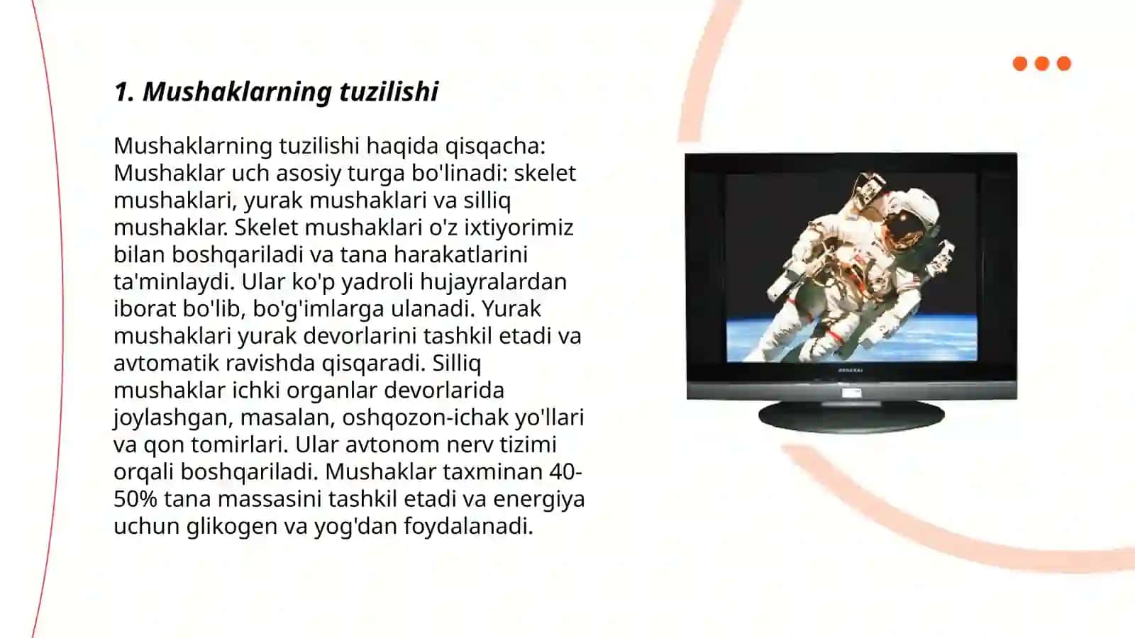Muskullar haqida talimot umumiy malumotlar 3