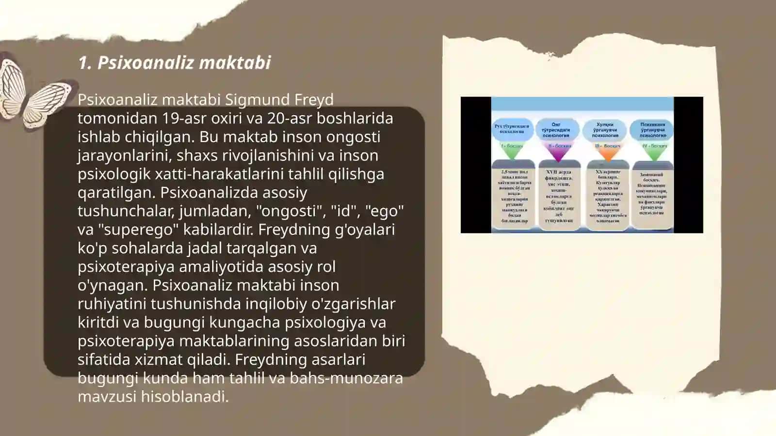 Psixoanaliz maktabi 3