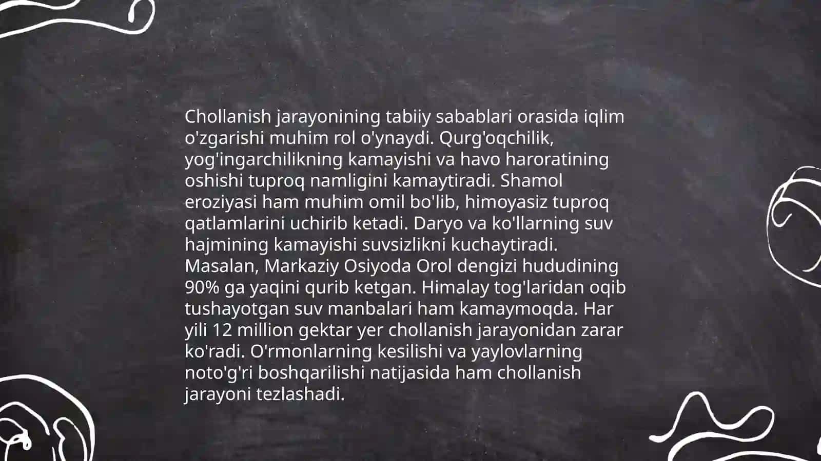 Chollanish jarayoni va oqibatlari 3