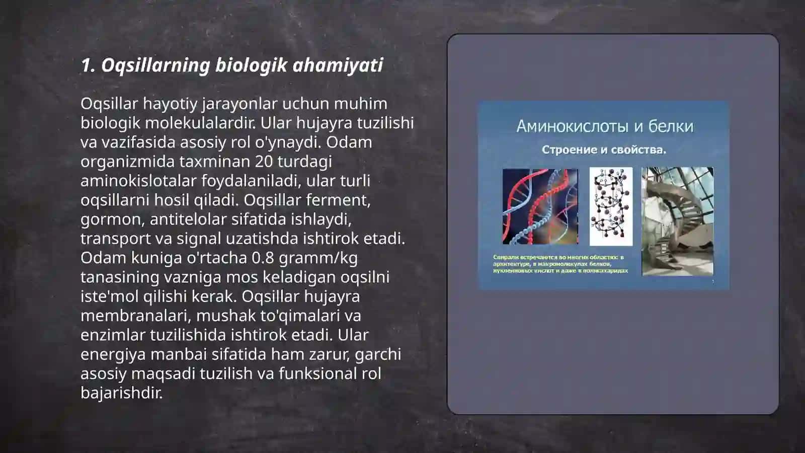 Oqsillar 3