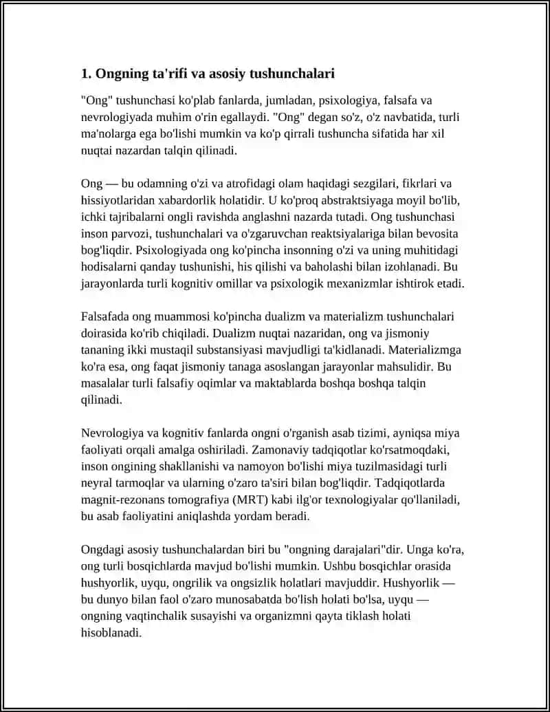 O'ngning ta'rifi va asosiy tushunchalari 3