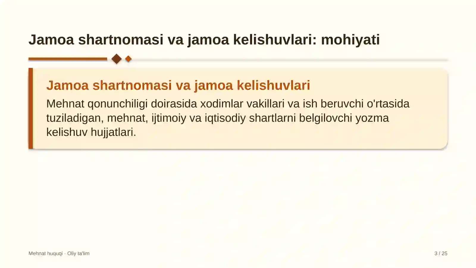 energetika dispetcherlik markazlarida jamoa shartnomasi va jamoa kelishuvlari 1622 3