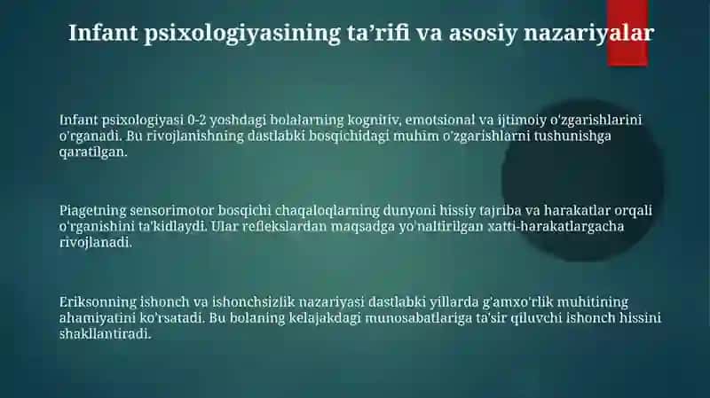 Chaqoloqlik davrining psixologik xususiyatlari 3