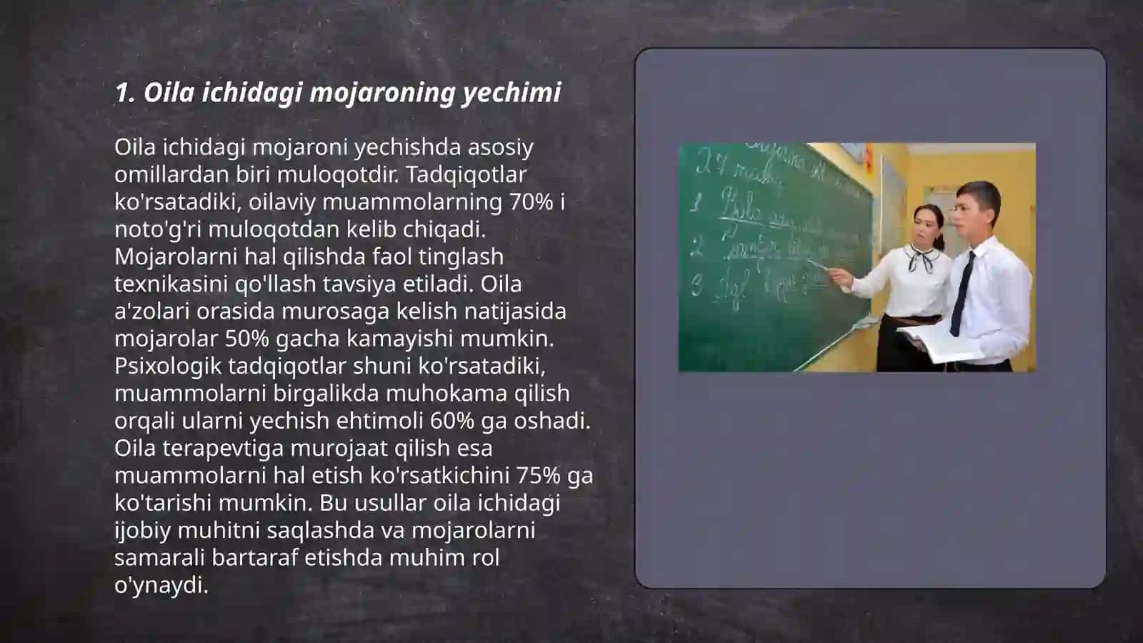 Oila ichidagi mojaroning yechimi 3