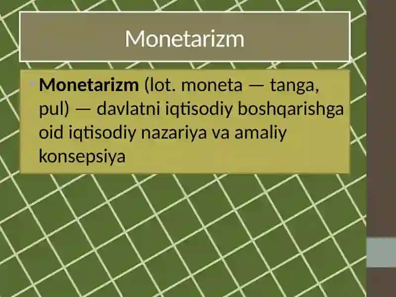 Monetar siyosat. Markaziy bank. 3