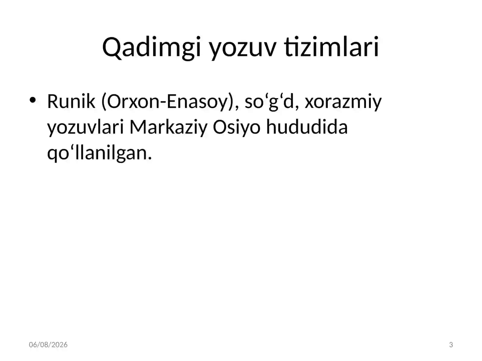 O‘zbek alifbosi tarixi 3