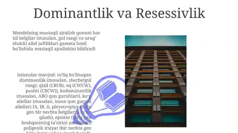 Mendelning irsiyat qonunlari 3