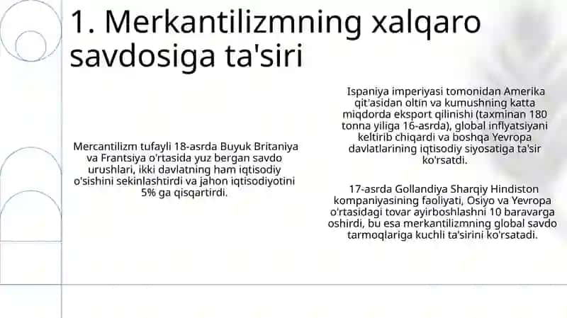 Merkantilizm namoyondalari 3