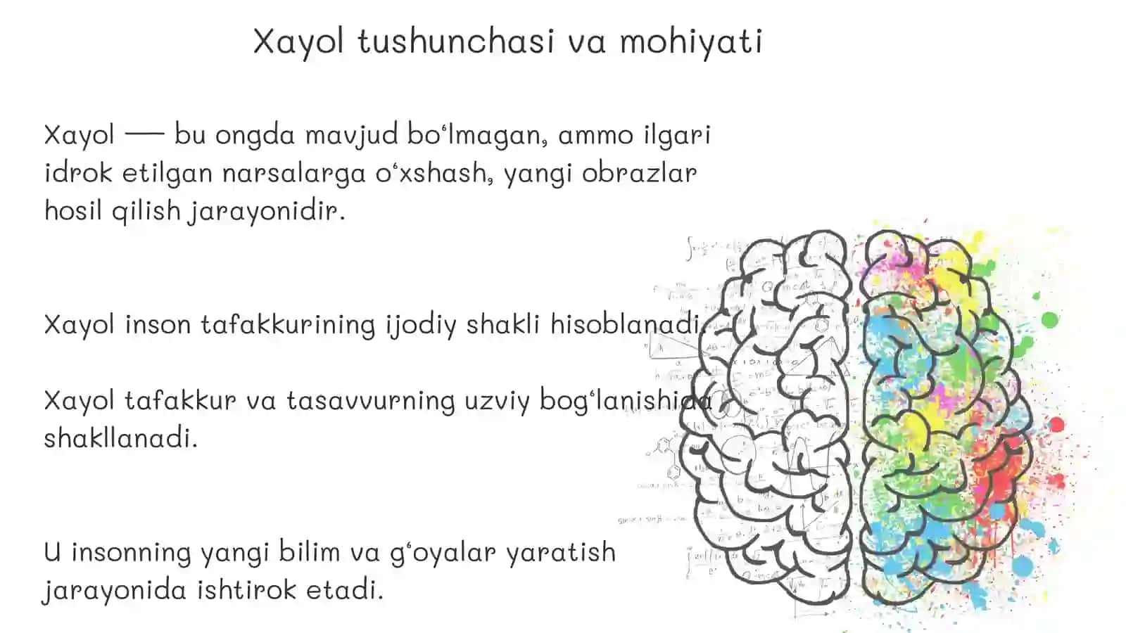 XAYOL JARAYONLARI VA XAYOL TURLARI 3
