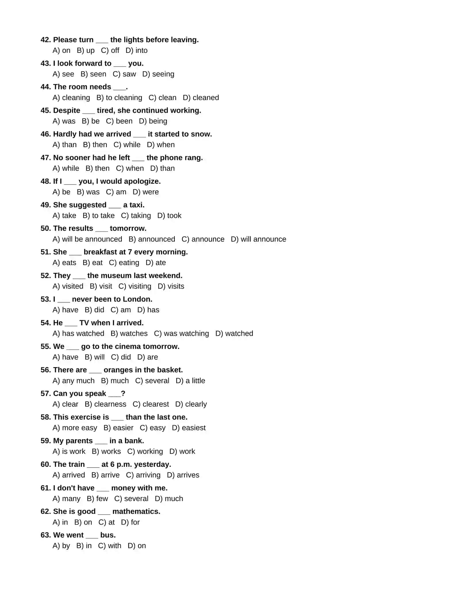 500 ENGLISH LANGUAGE TESTS 3