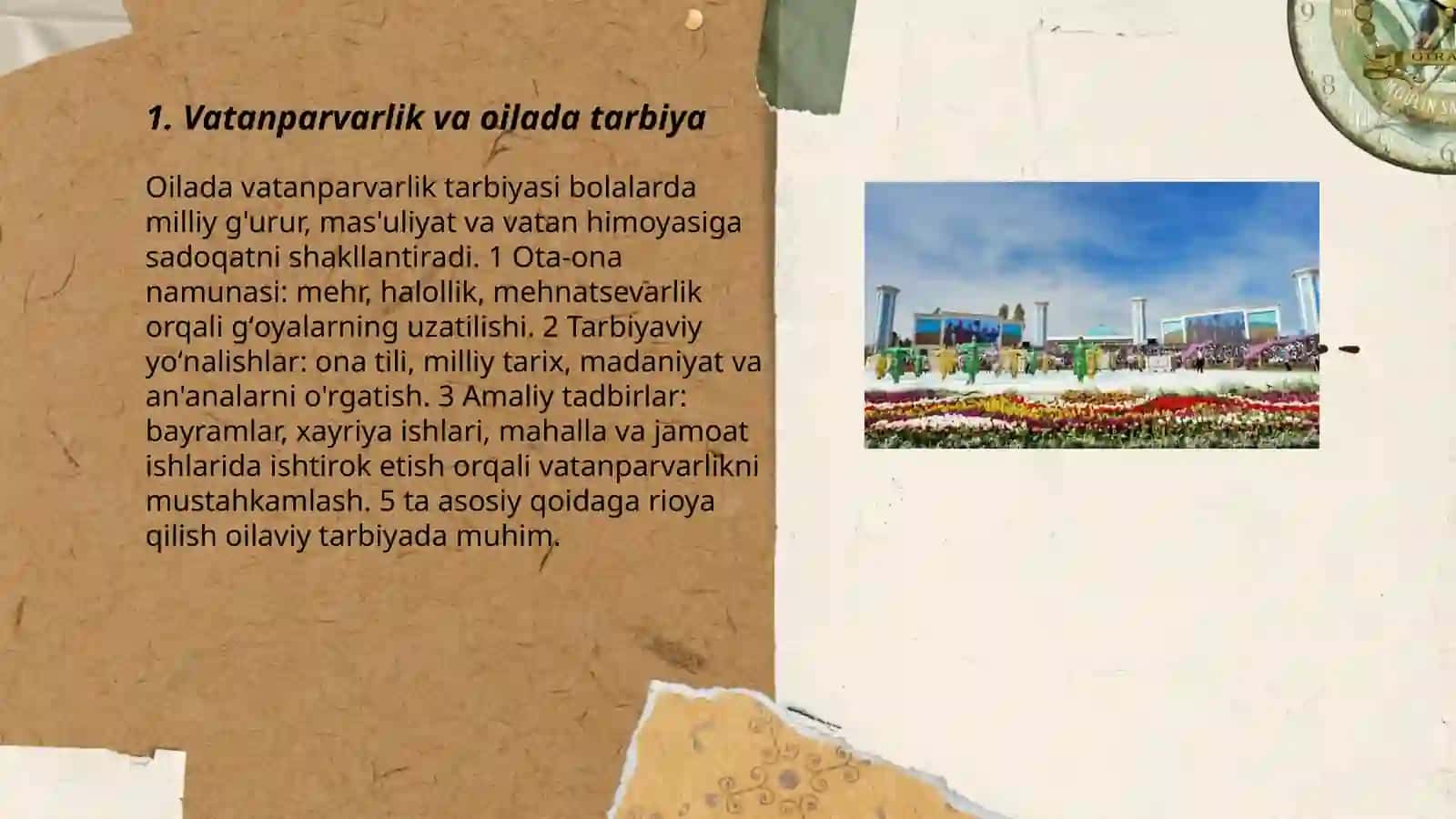 Vatanparvarlik va Oilada Tarbiya 3