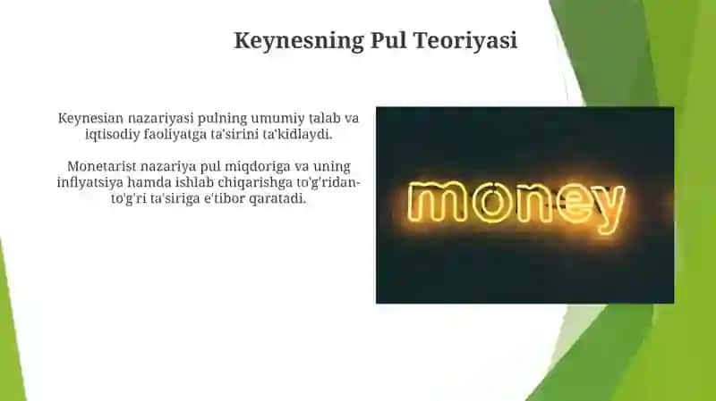 Keynesning Pul Teoriyasi 3