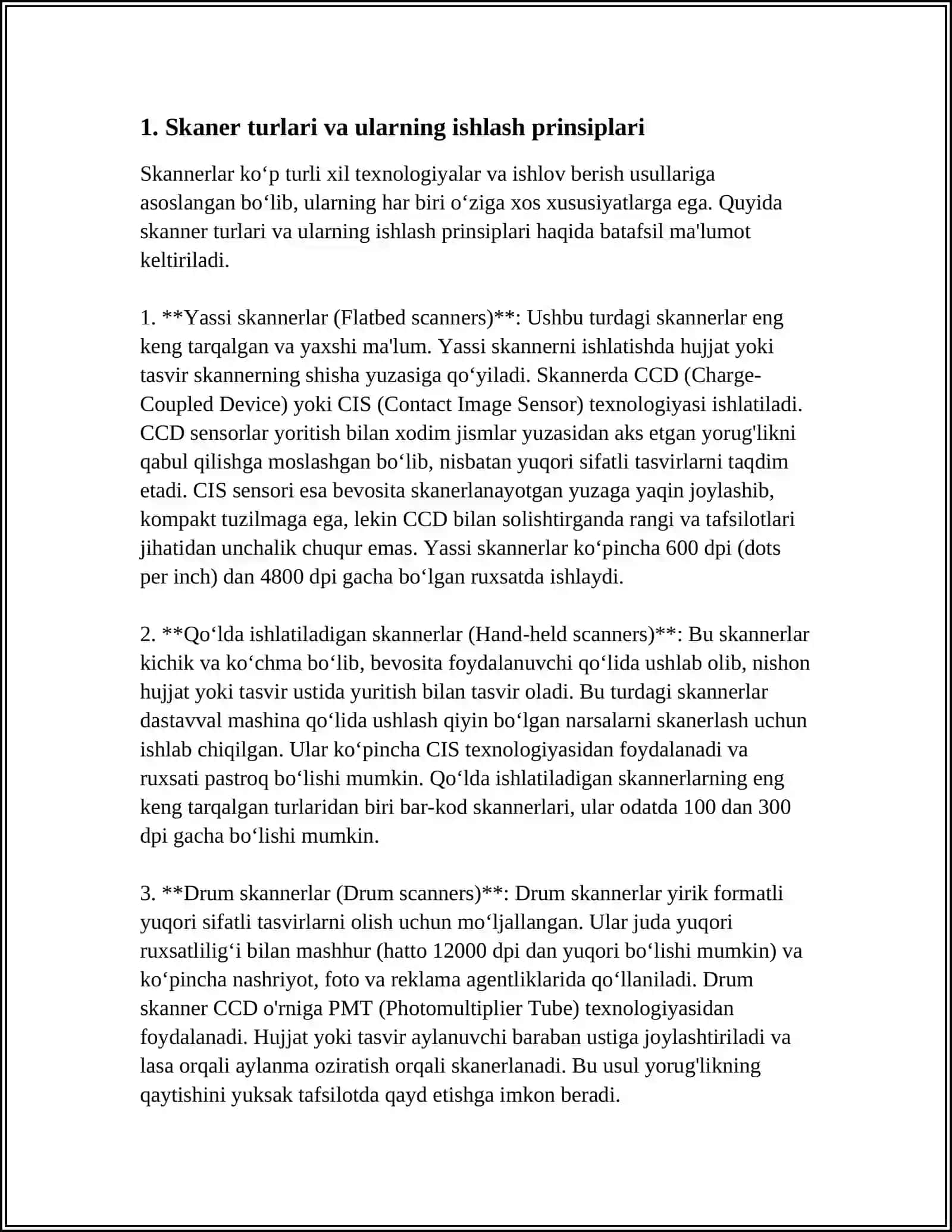 SKANER BILAN ISHLASH 3