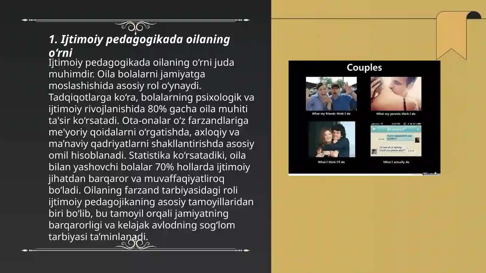 Ijtimoiy pedagogikada oila tiplari va turlari 3