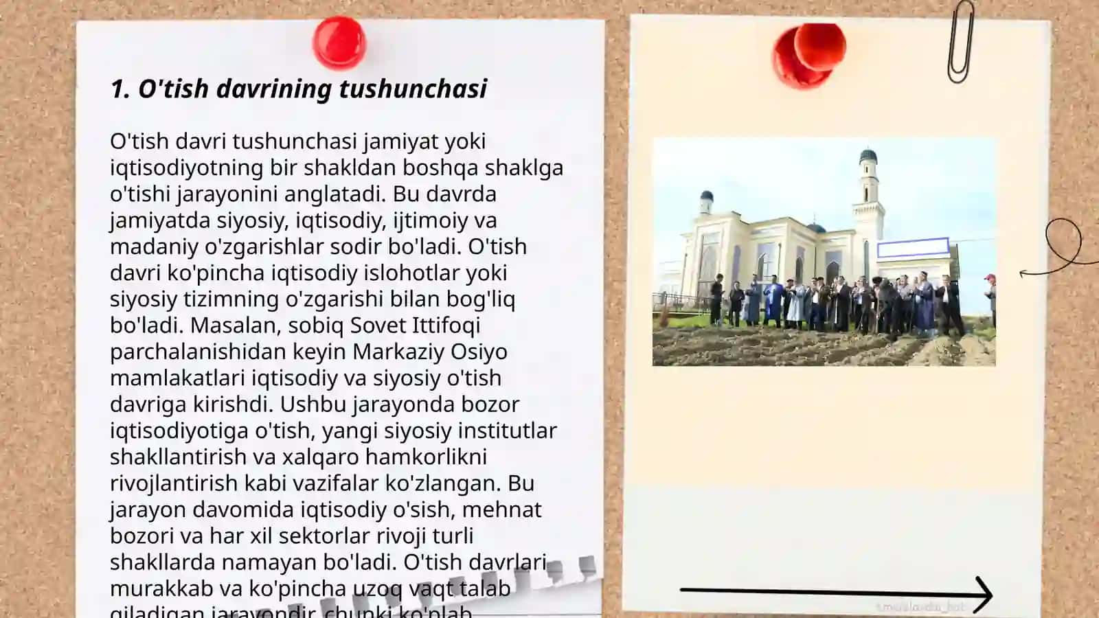 O'tish davrining mohiyati va ahamiyati 3