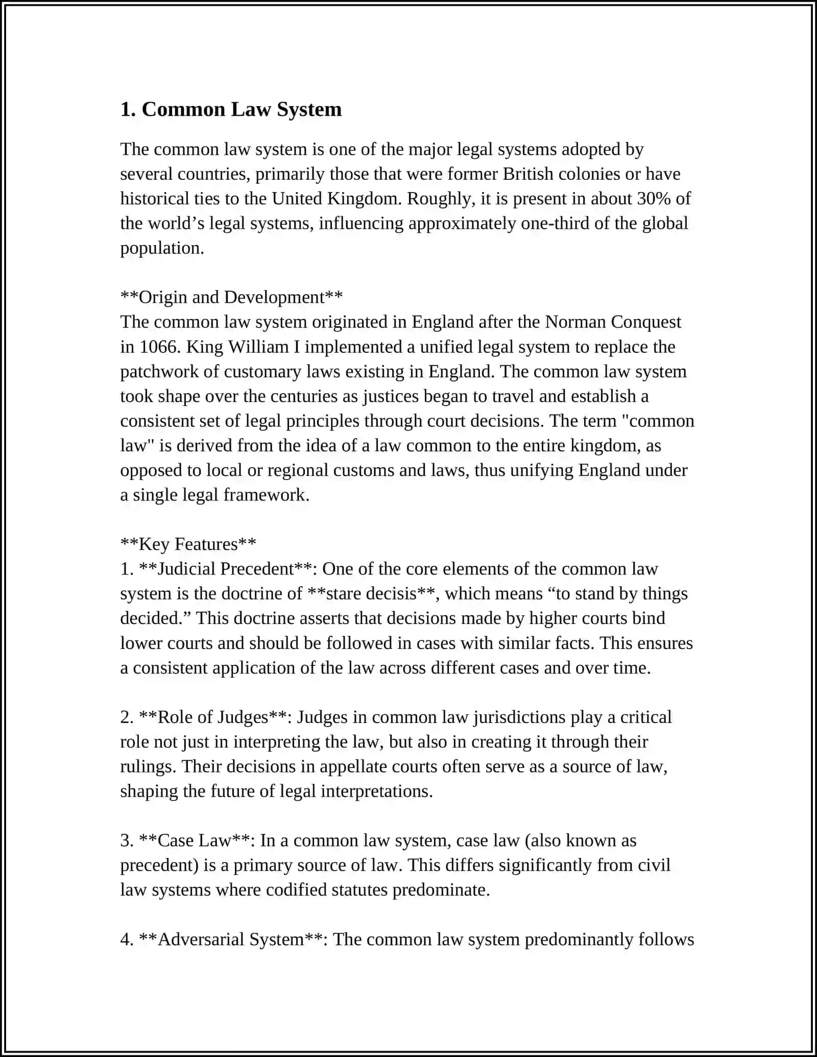 LEGAL SYSTEMS RESEARCH 3