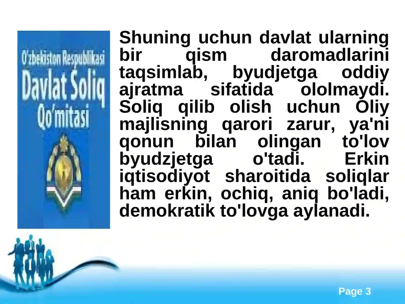 Mahalliy soliqlar va yig'imlar 3