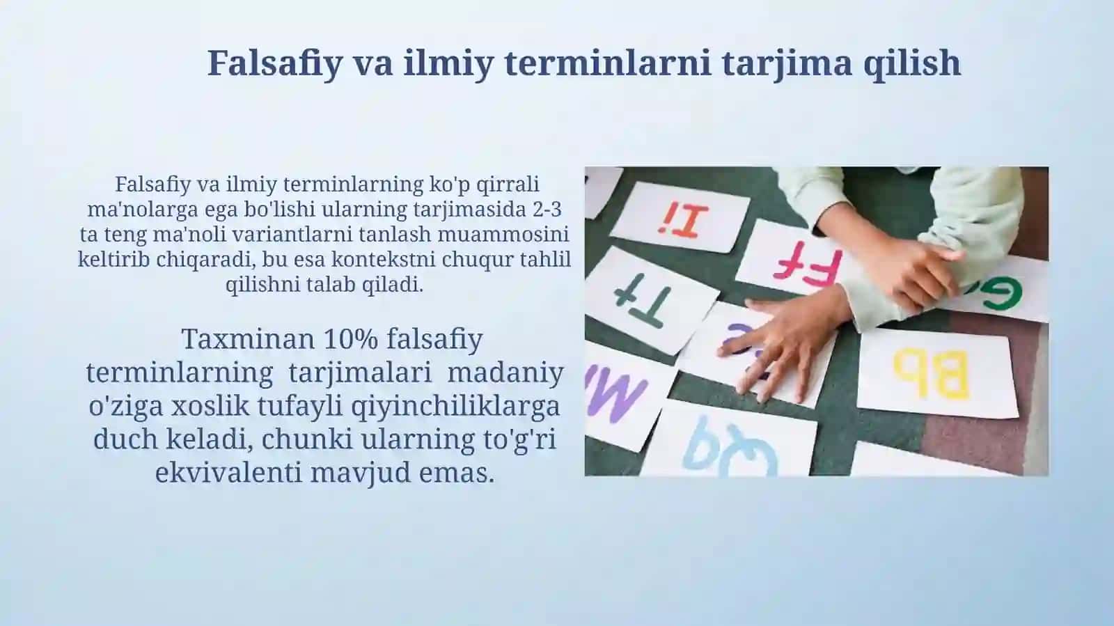Tarjimaning leksikologik masalalari 3