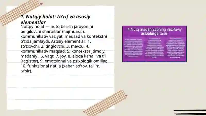 Nutqiy holat va nutqiy vaziat 3