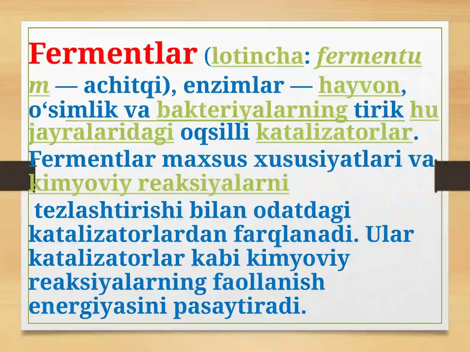 BAKTERYALARDA FERMENTATIV JARAYONLAR 3