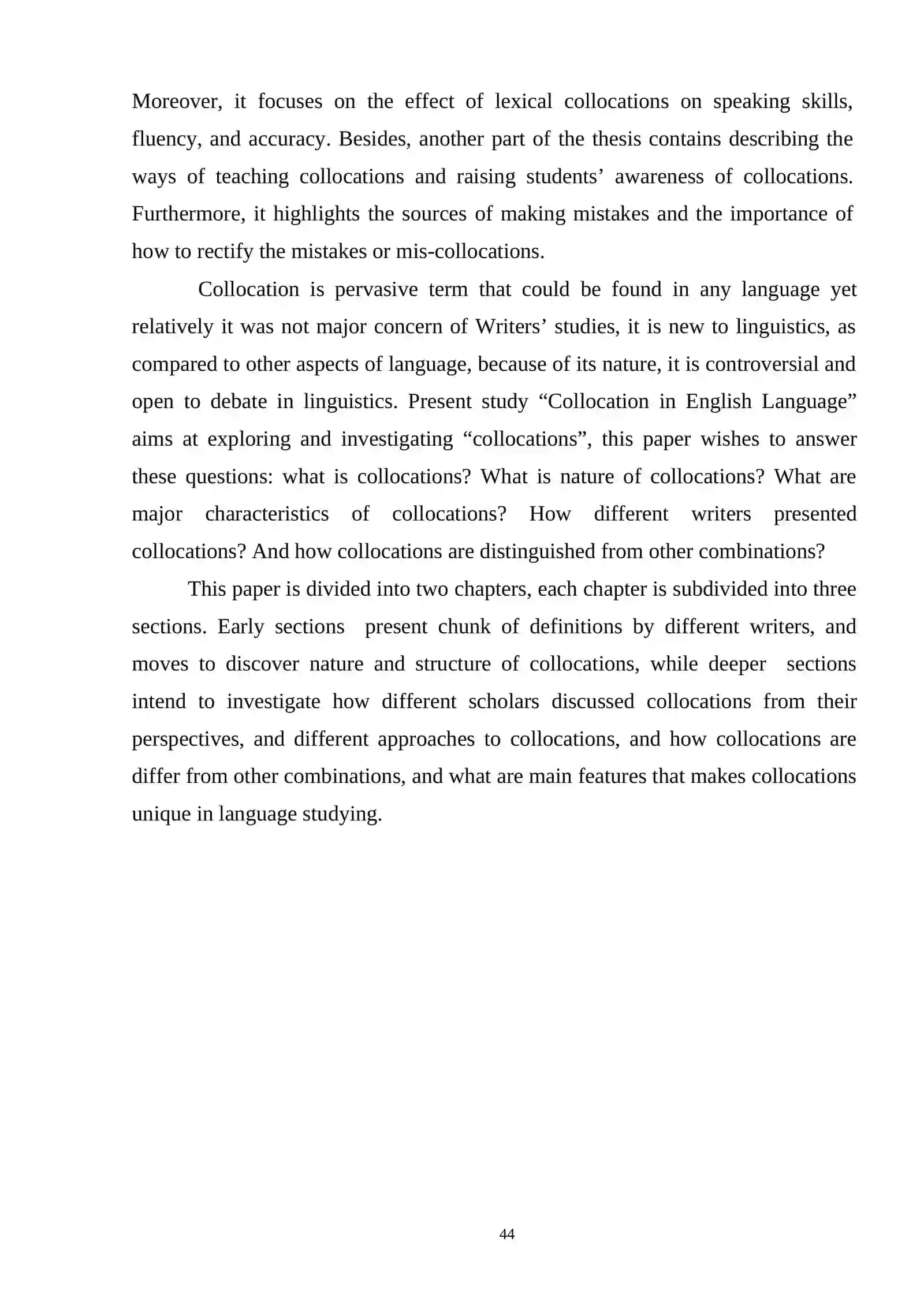 MAIN TYPES OF COLLOCATION IN ENGLISH 3