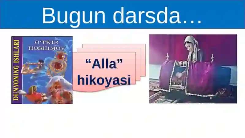 “Dunyoning ishlari” qissasidagi “Alla” hikoyasi 3