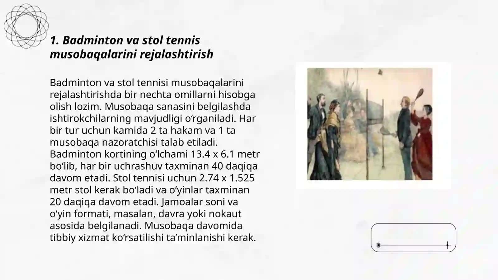 Musobaqa qoidalari va formatlari 3
