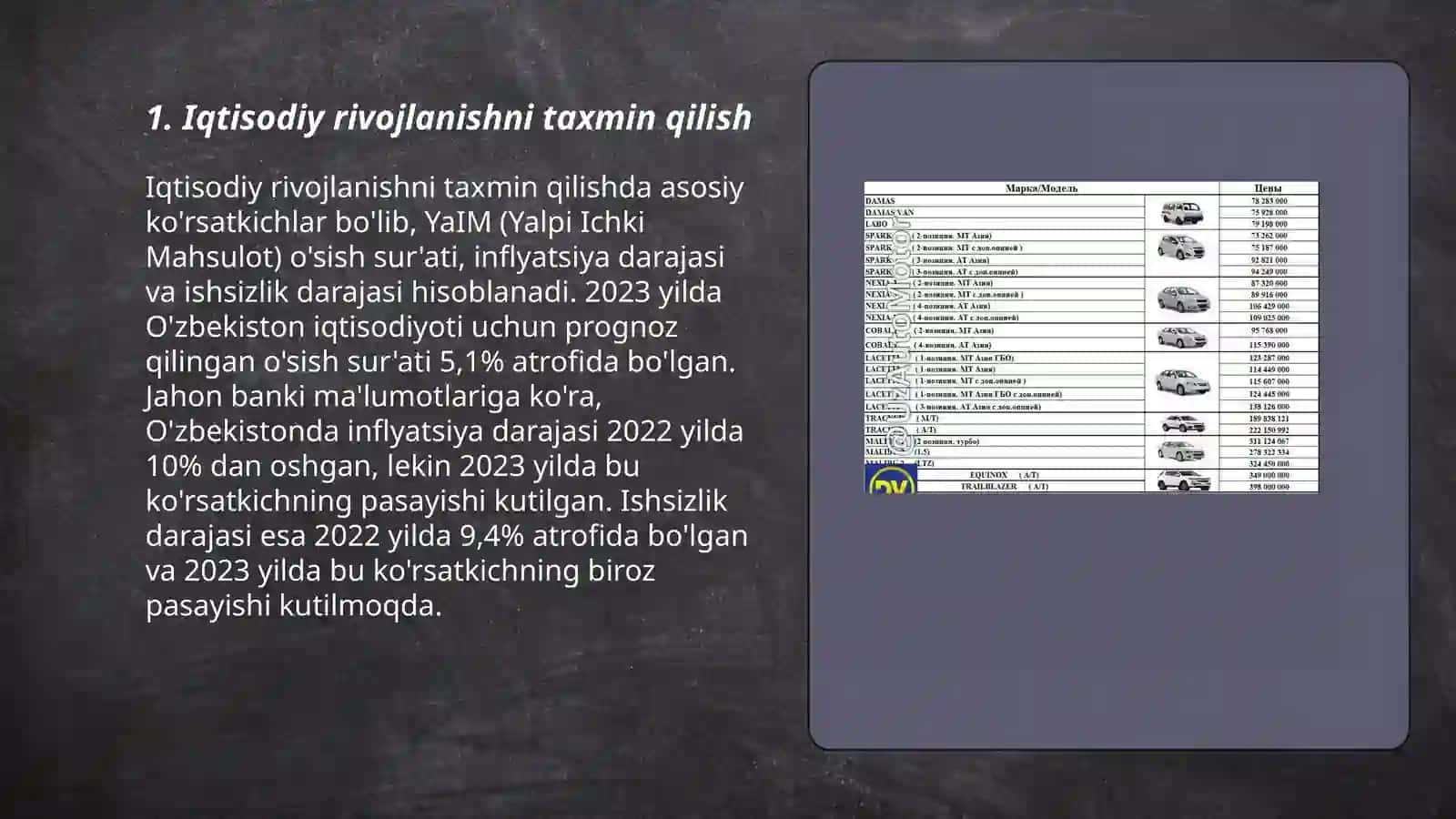Pul oqimlarini prognozlash va boshqarish 3