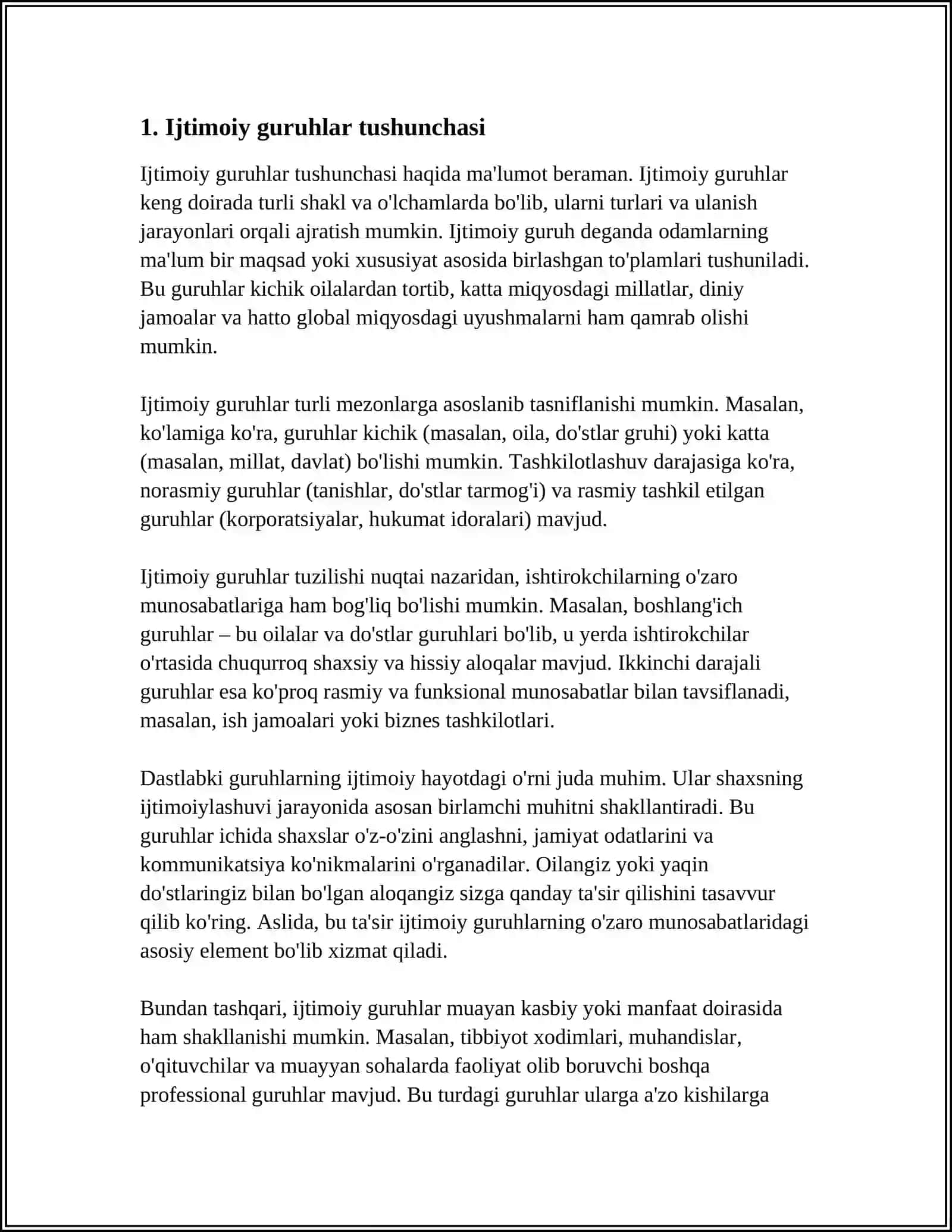 SOTSIAL GURUHLAR 3