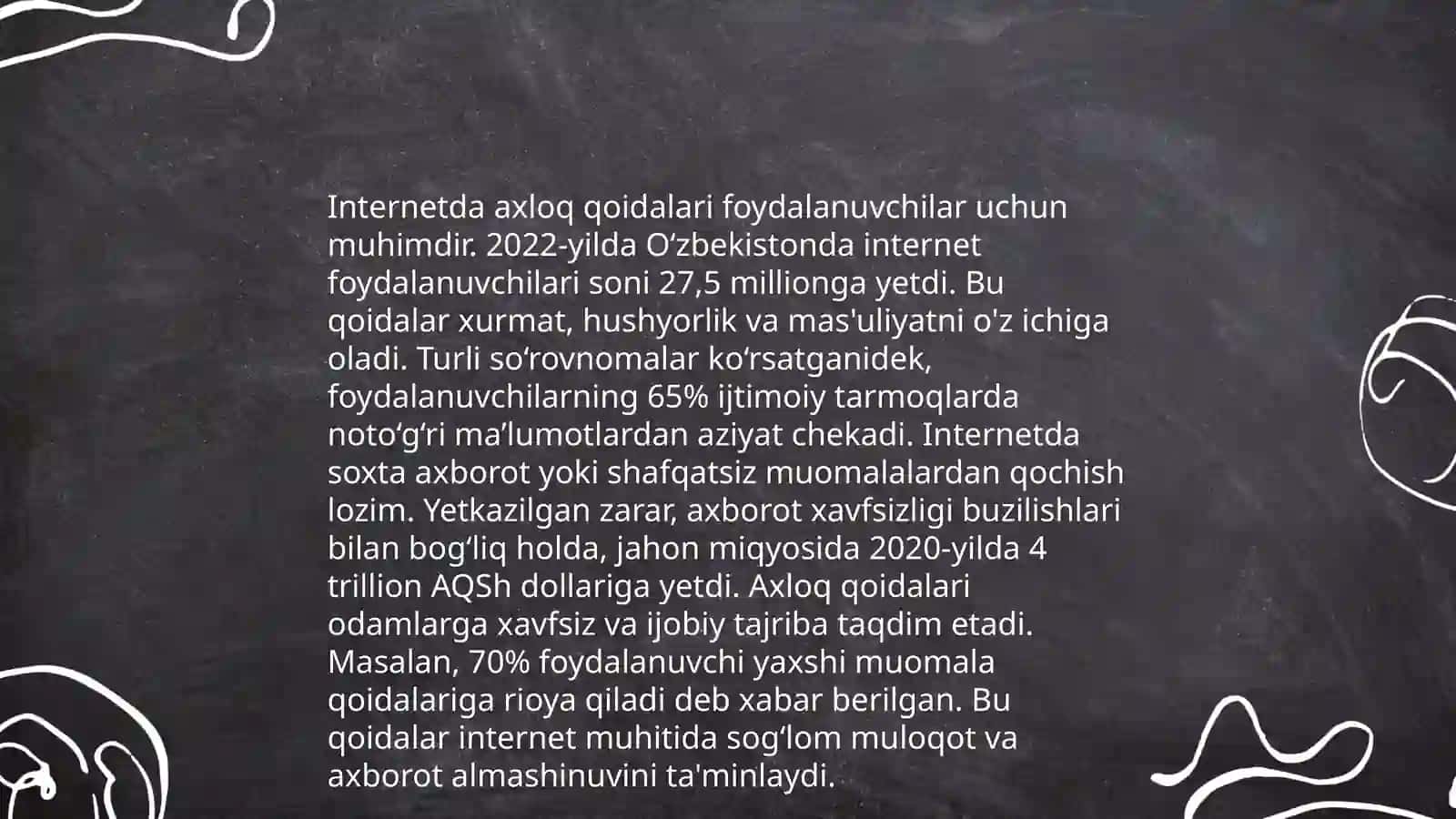Tarmoq odob axloqi 3