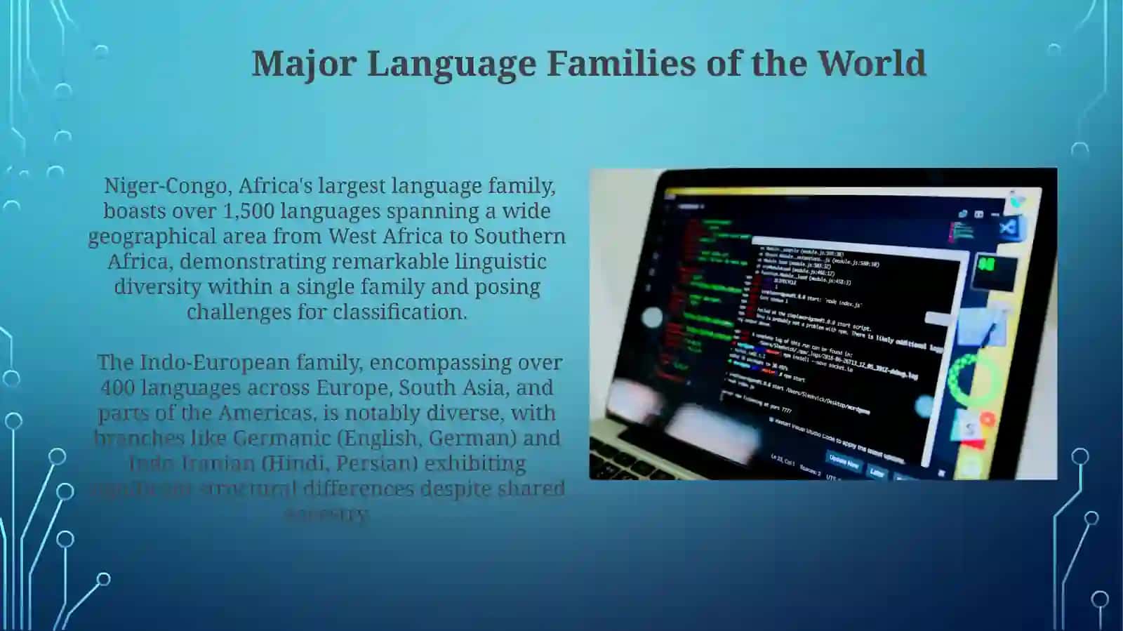 Major Language Families of the World 3