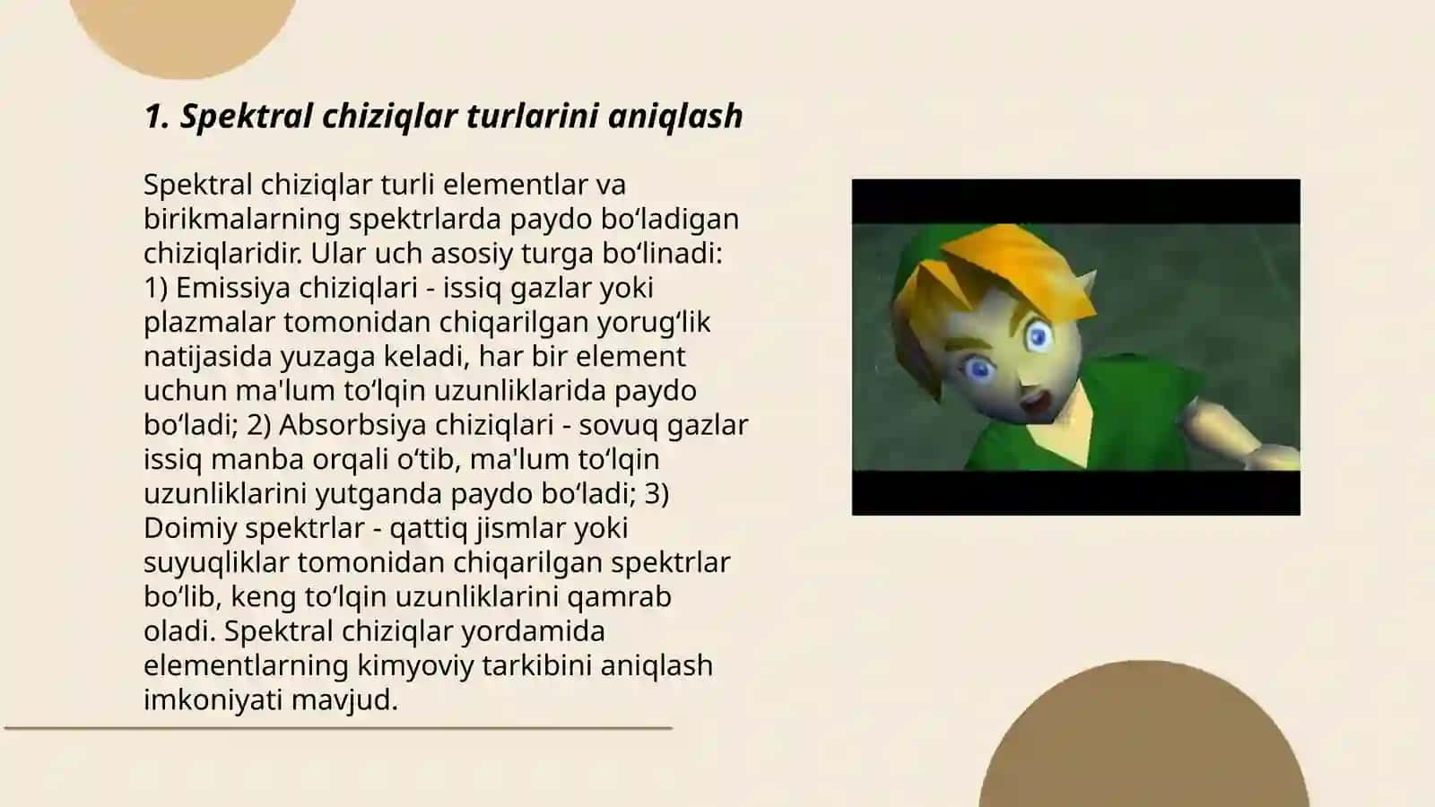Spektrlarning intensivliklarini aniqlash 3