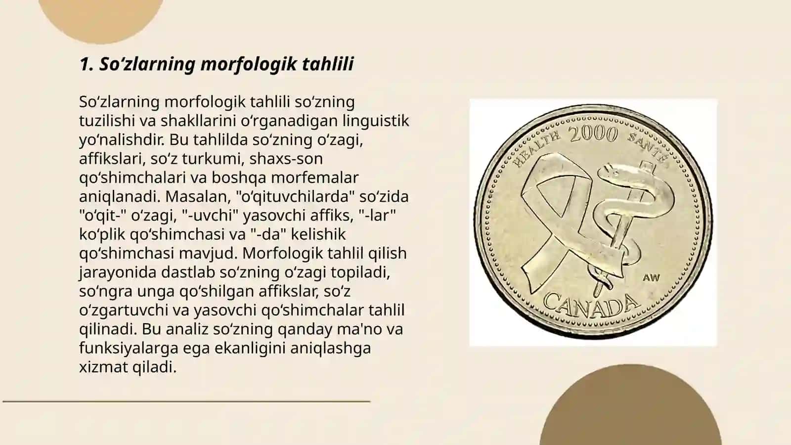 So‘zlarning morfologik tahlili 3