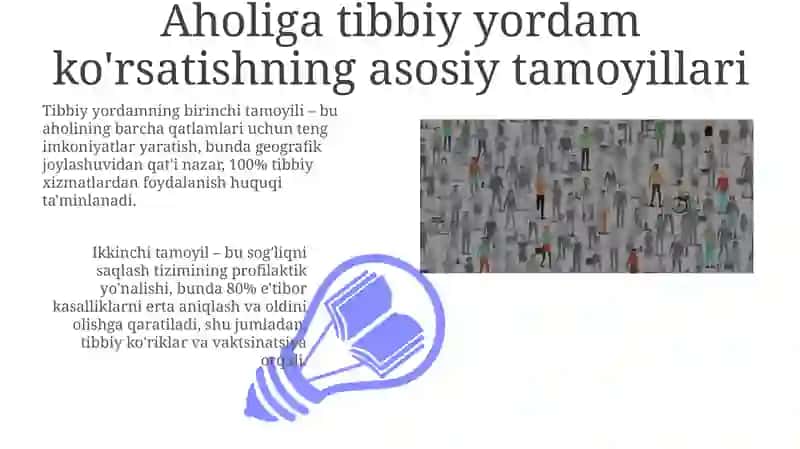 Aholiga tibbiy xizmat va sanitariya epidimiologiya hizmatini tashkil etishning asosiy tamoyillari 3