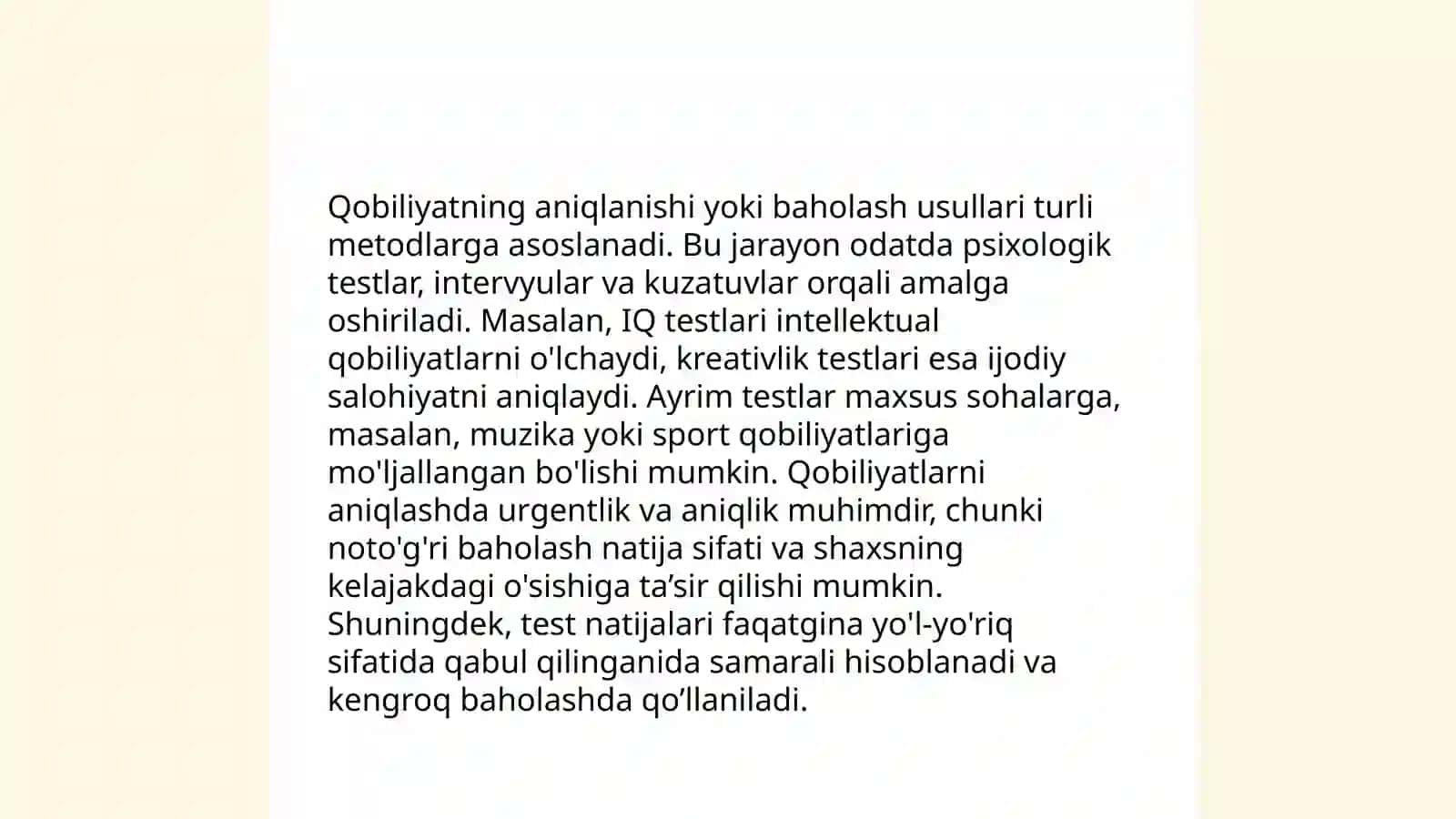 Qobilyat va uning rivojlanishi 3