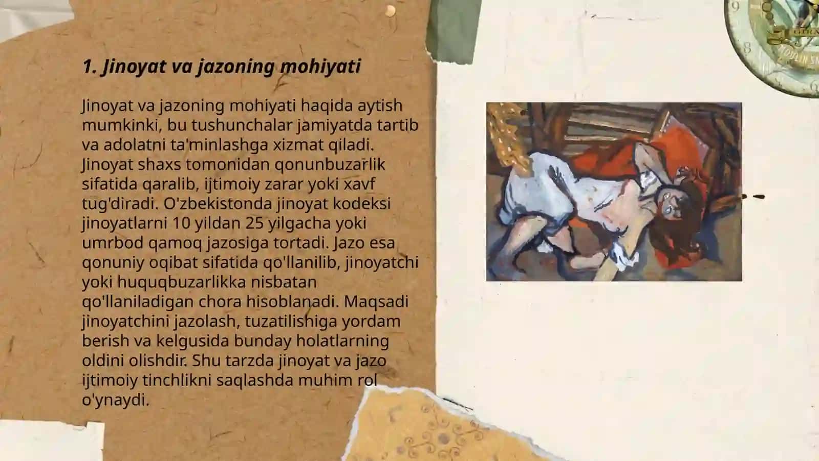 Jinoyat va jazo tahlil 3