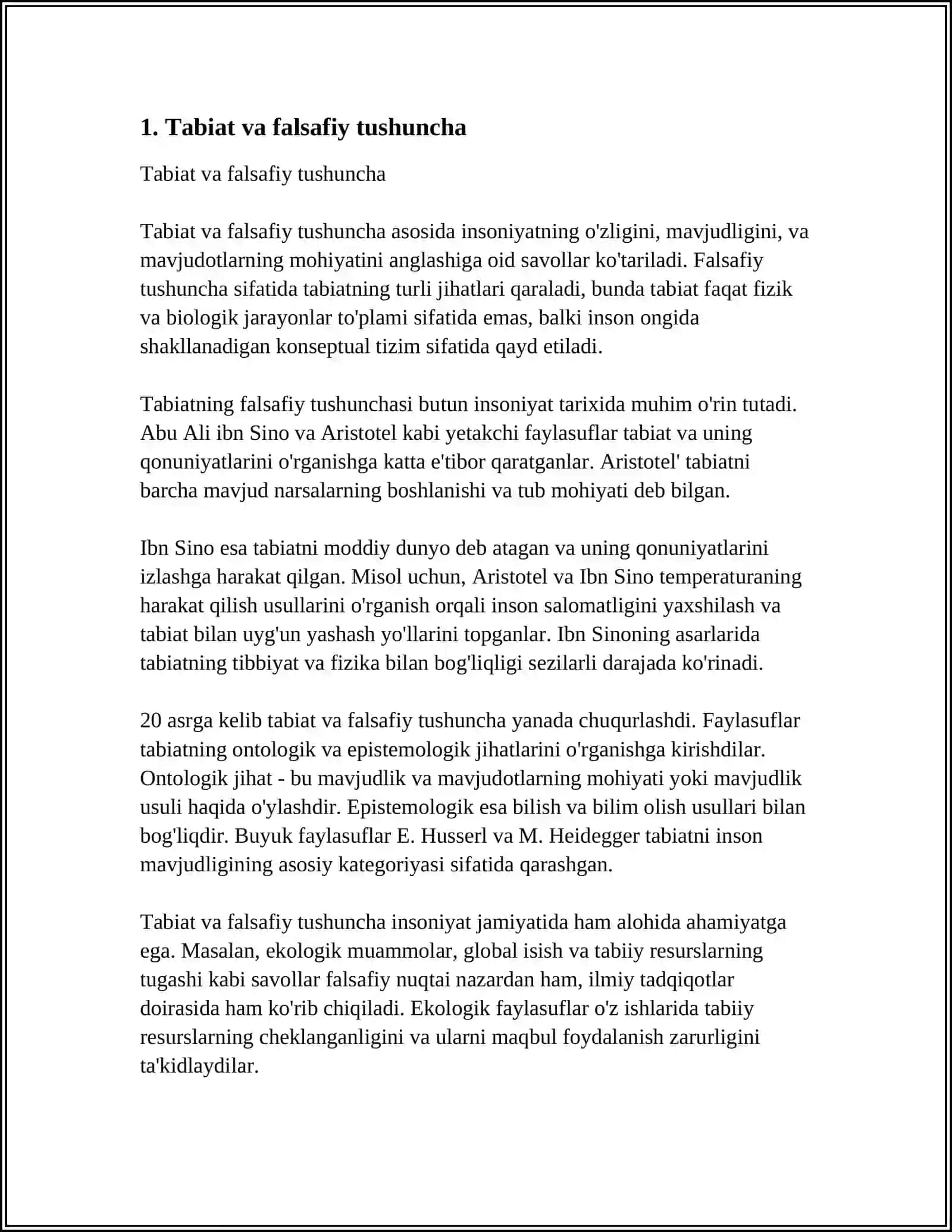 TABIATNI FALSAFIY TUSHUNISH 3