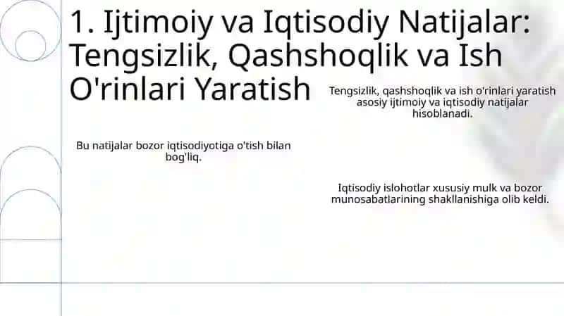 Iqtisodiy Islohotlar 3