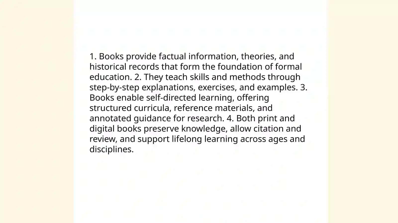 Role of Books in Our Life by Turdiyev Shahboz 3